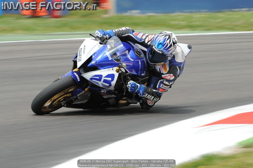 2008-05-11 Monza 2307 Supersport - Broc Parkes - Yamaha YZF-R6